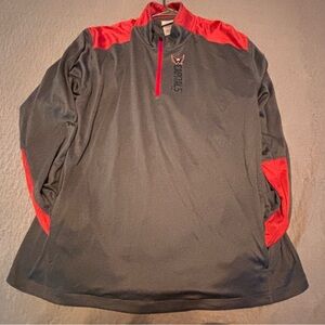 Washington Capitals NHL Quarter Zip Pullover Men’s XL